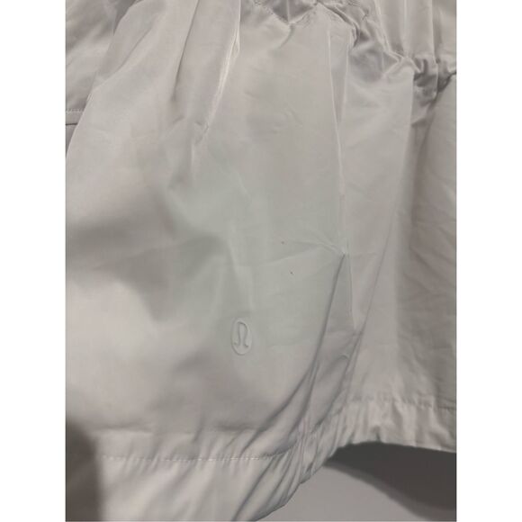 Lululemon Lightweight Cinch-Waist Hooded Rain Jacket Bone Women Size 10 LIKE NEW - Picture 7 of 12